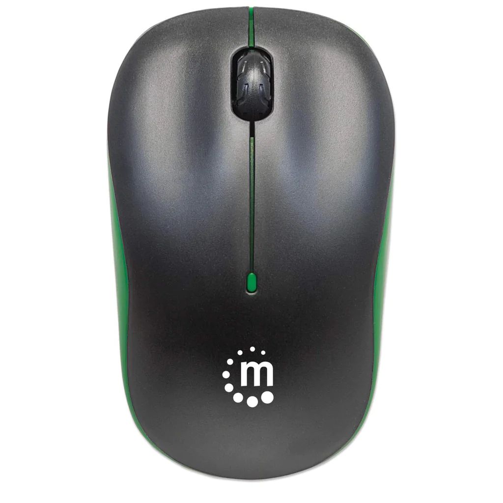 Manhattan Success Wireless Mouse Green/Black