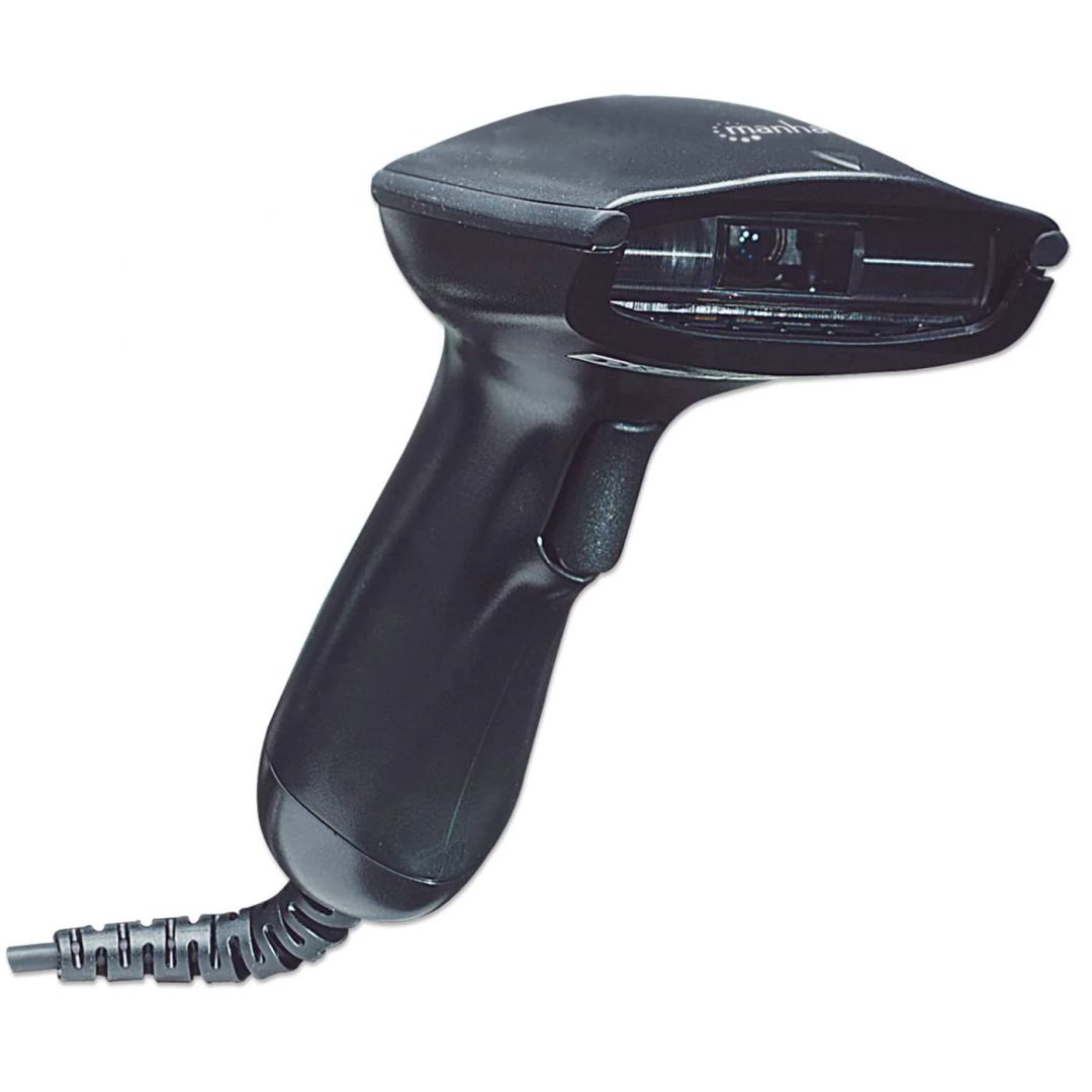 Manhattan Long Range CCD Barcode Scanner Black