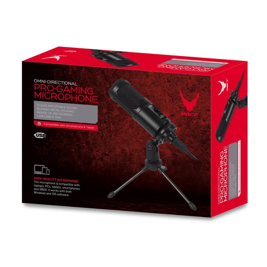 Omega Varr VGMTB2 Microphone Black