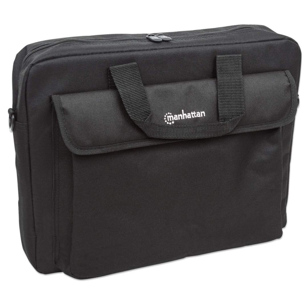 Manhattan London Notebook Computer Briefcase 15.6" Black