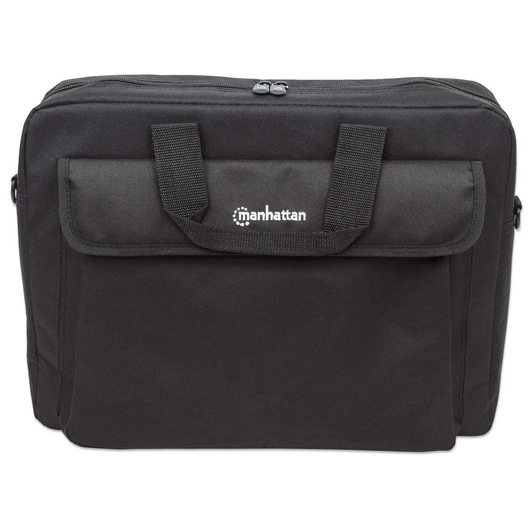 Manhattan London Notebook Computer Briefcase 15.6" Black