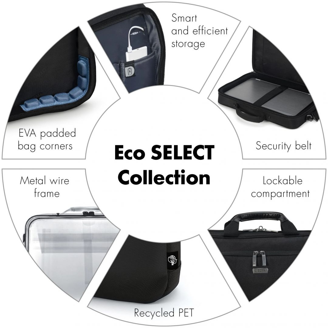 Dicota Laptop Backpack Eco Select 17,3" Black