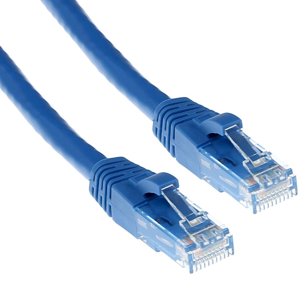 ACT CAT6A U-UTP Patch Cable 7m Blue