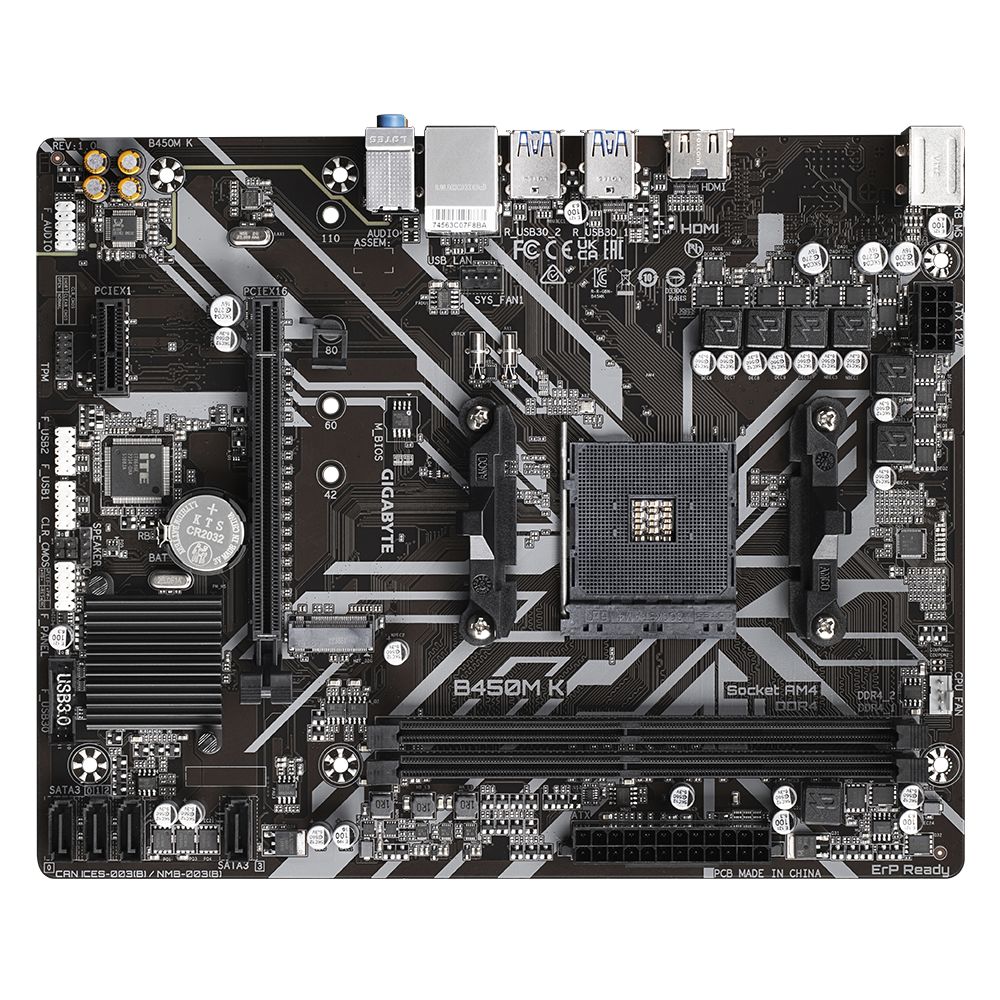 Gigabyte B450M K