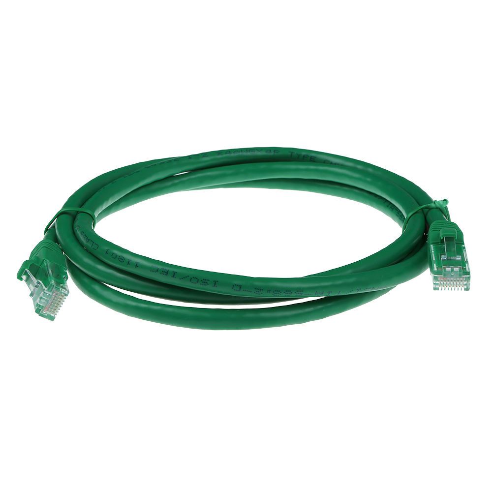 ACT CAT6A U-UTP Patch Cable 2m Green