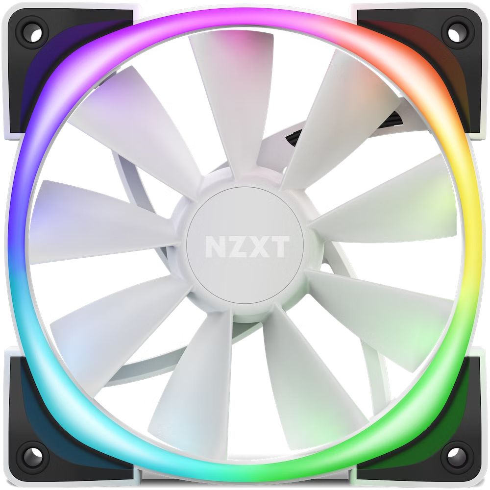 NZXT Aer RGB 2 120mm Single Matte White