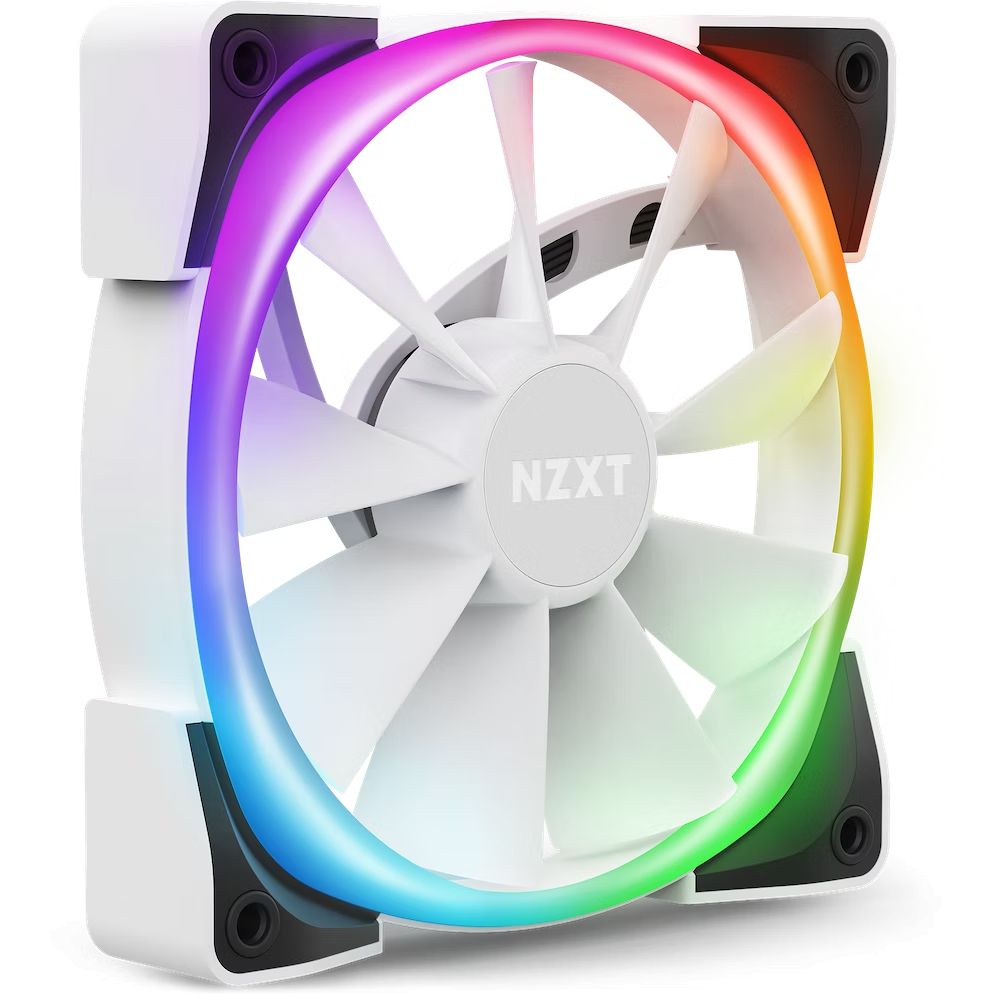 NZXT Aer RGB 2 120mm Single Matte White