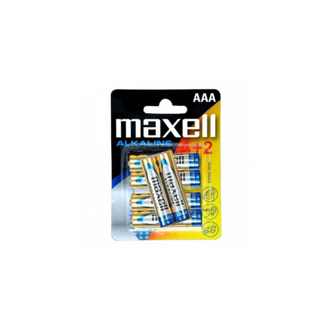 Maxell AAA Alkáli Elem 6db/csomag