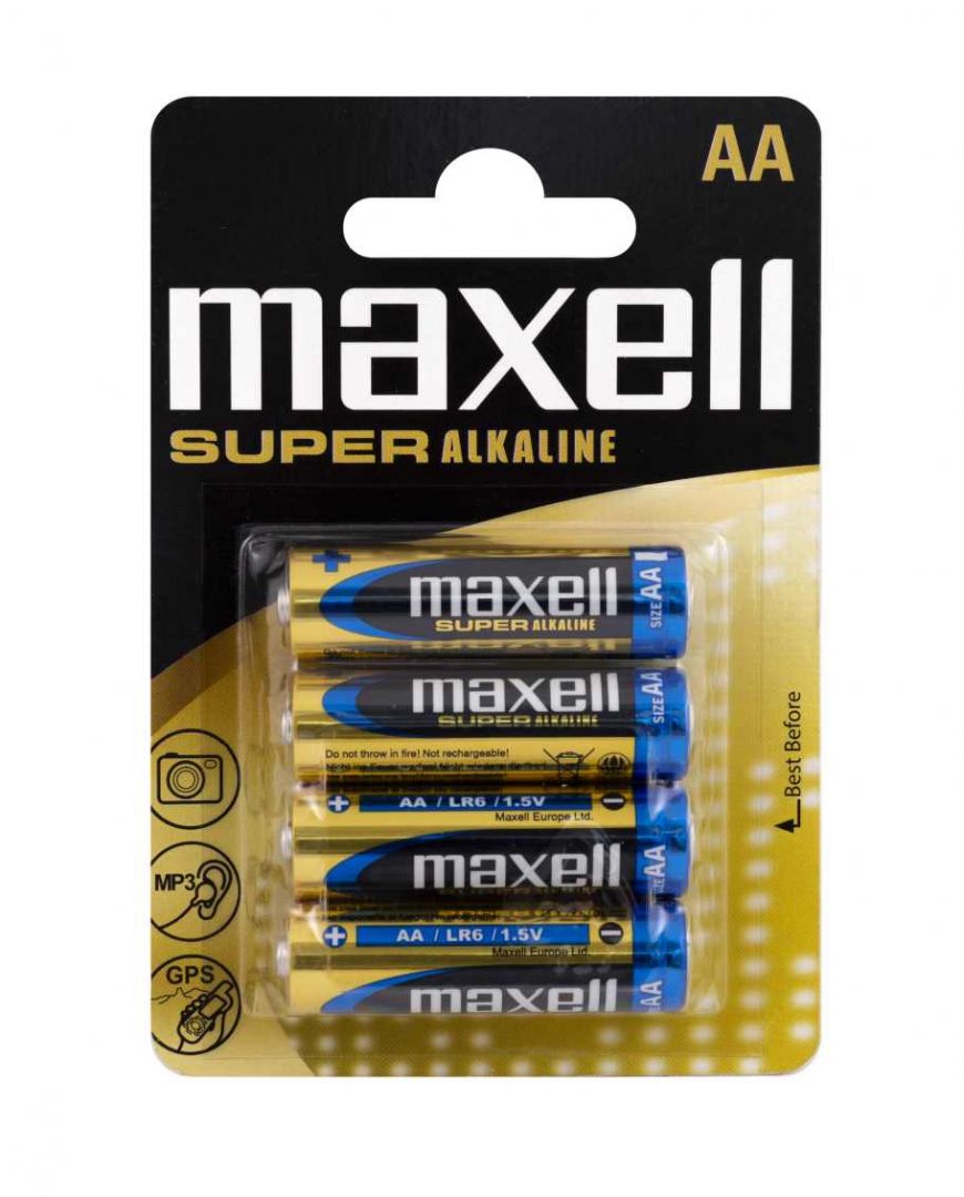 Maxell AA Alkáli Elem 4db/csomag