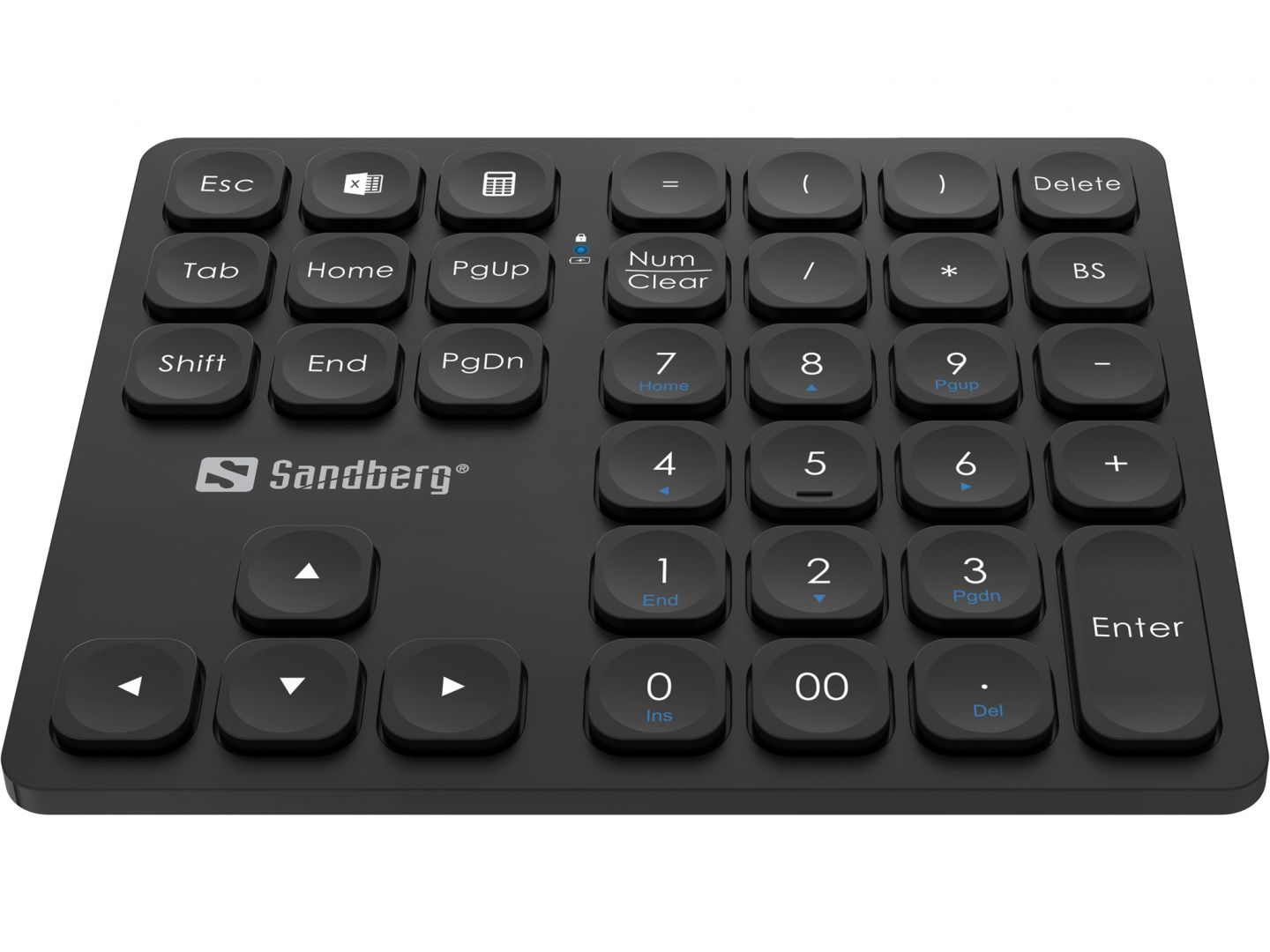 Sandberg Wireless Numeric Keypad Pro Black