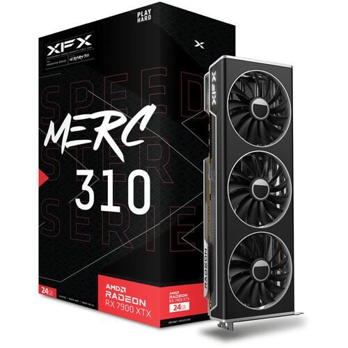 XFX RX 7900 XTX 24GB DDR6 Speedster Merc 310 Black Edition