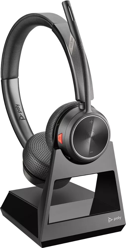 Poly Plantronics Savi 7220 Office Wireless Headset Black