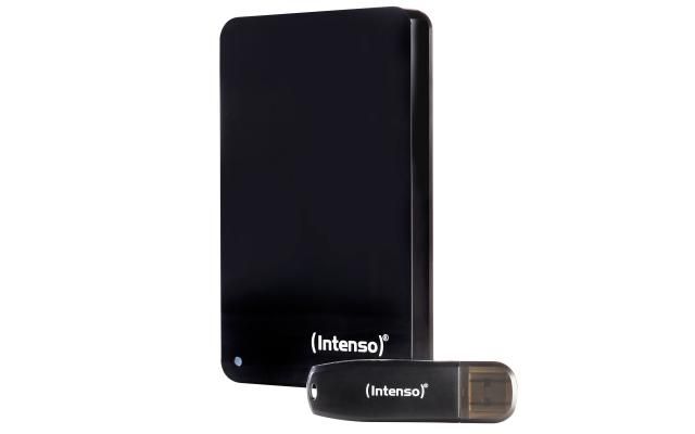 Intenso 2TB 2,5" USB3.0 Memory Drive Black + 32GB USB Stick