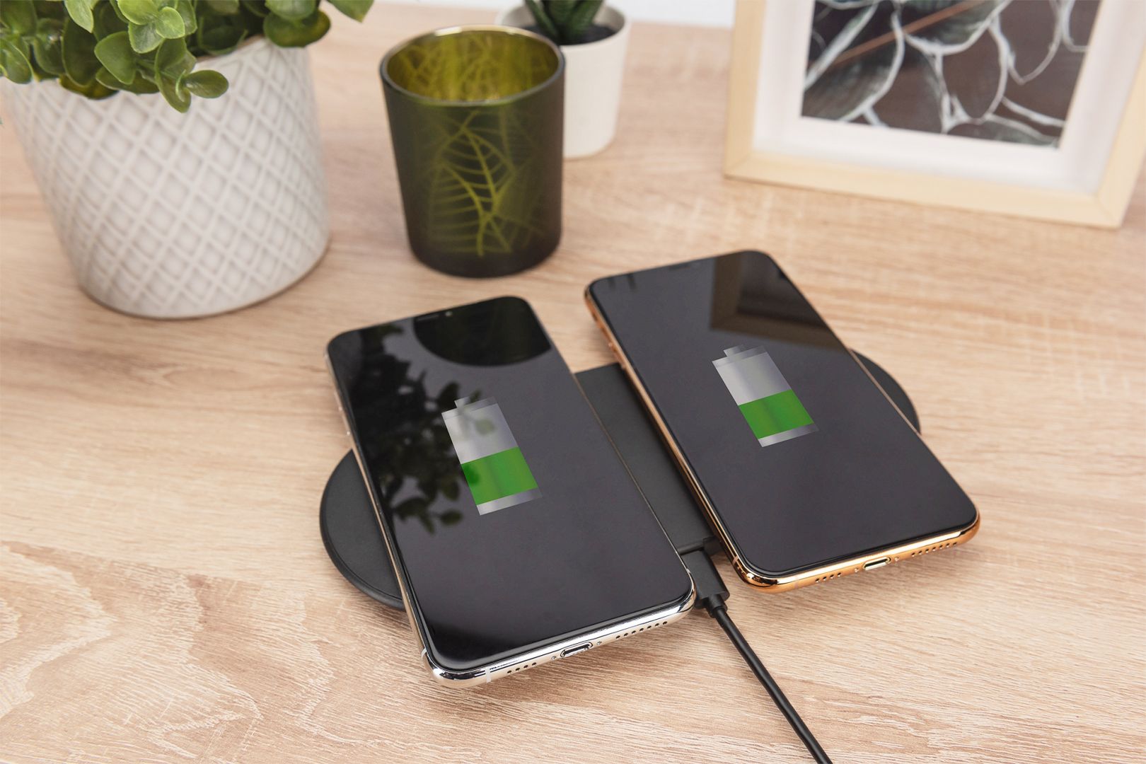 Digitus Wireless Charging Pad Duo 15W Black