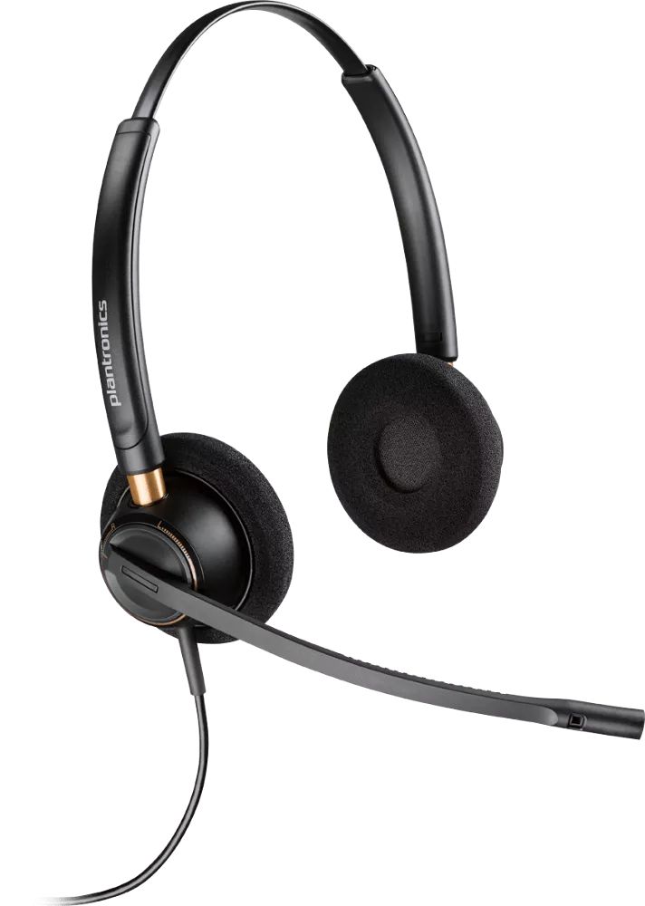 Poly Plantronics EncorePro HW520 Headset Black