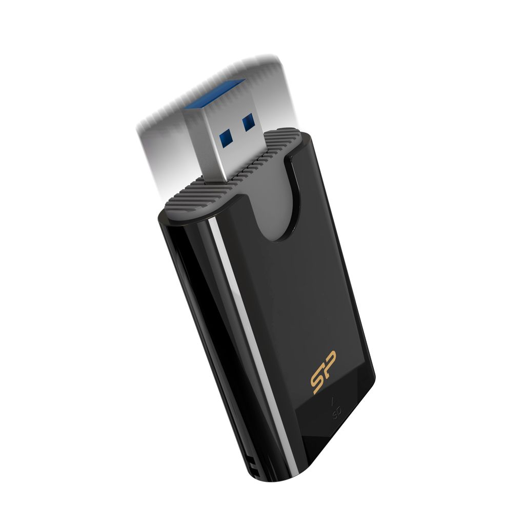 Silicon Power Combo Card reader USB 3.2 Black