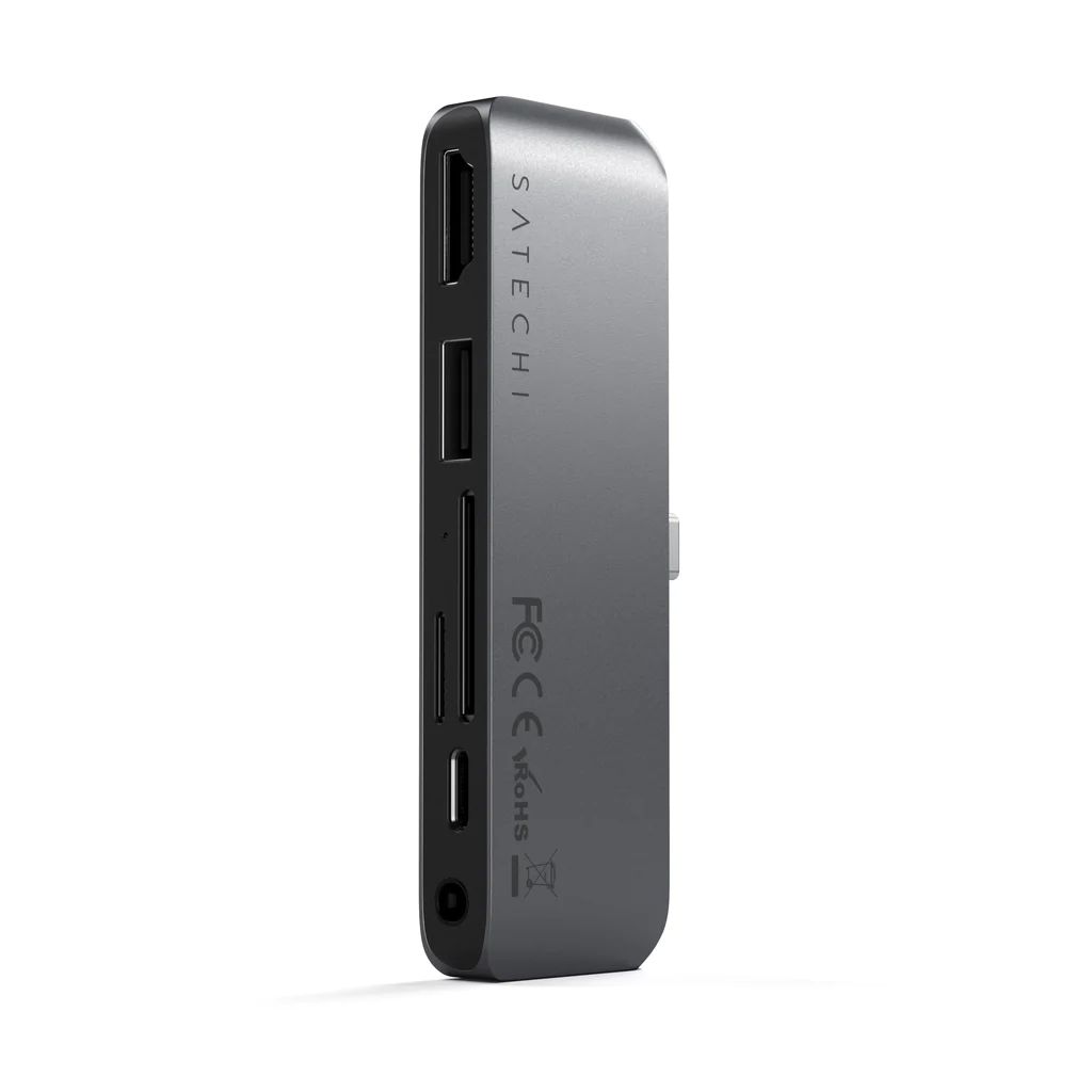 Satechi USB-C Mobile Pro HUB SD Grey