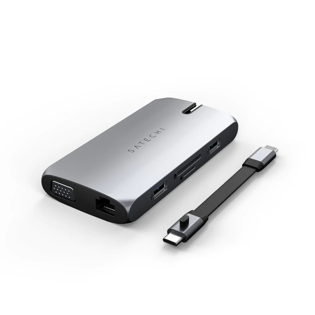 Satechi USB-C On The Go Multiport adapter Space Grey