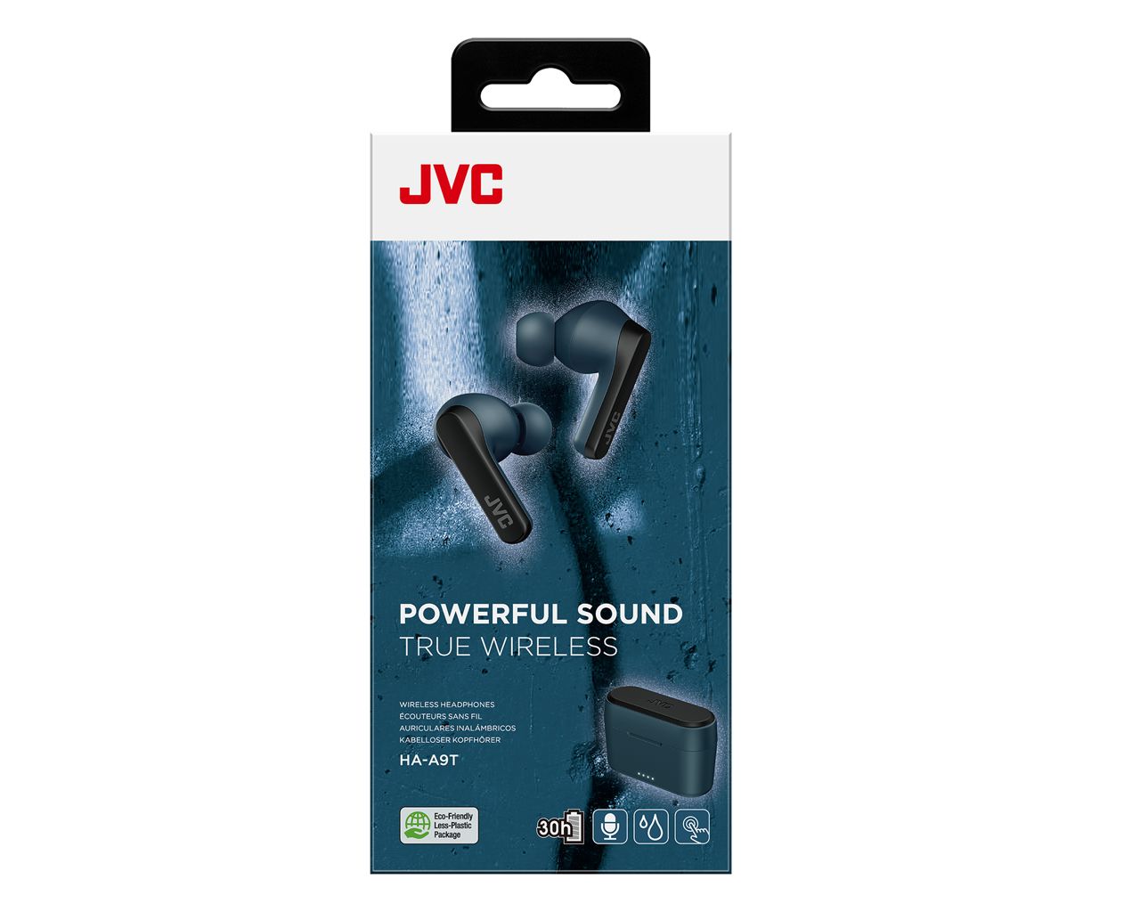 JVC HA-A9TA True Wireless Bluetooth Headset Blue