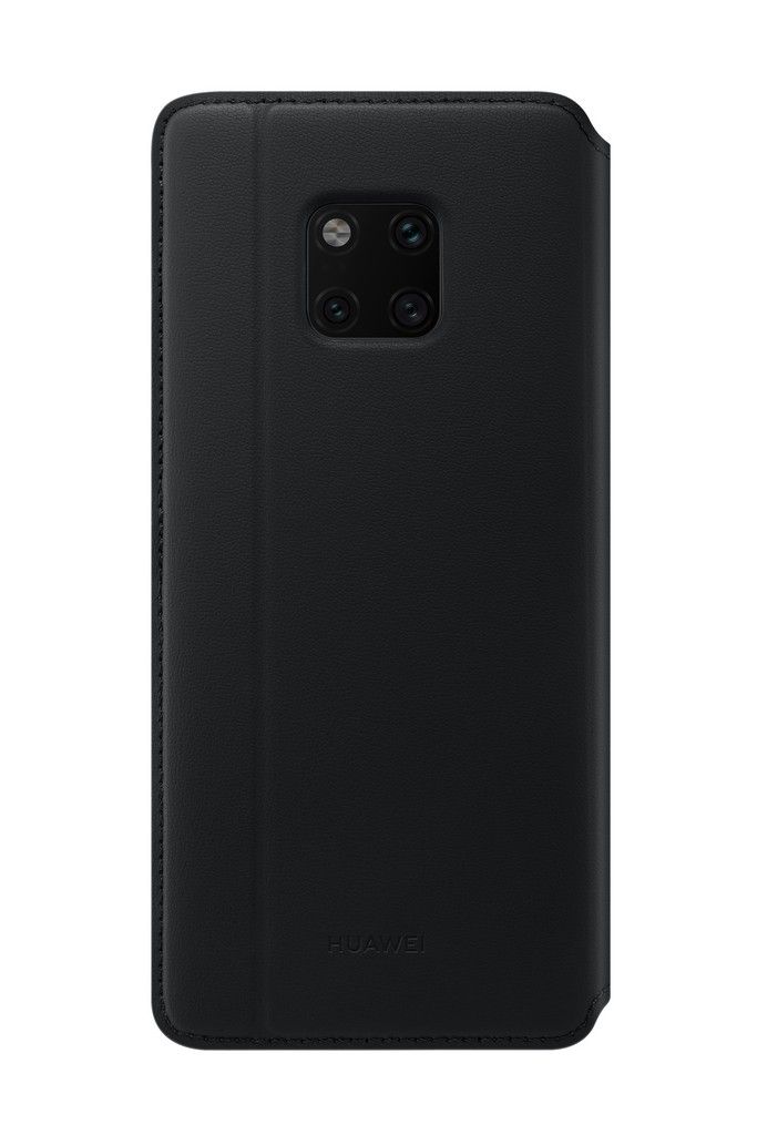 Huawei Mate 20 Pro Wallet Cover Black