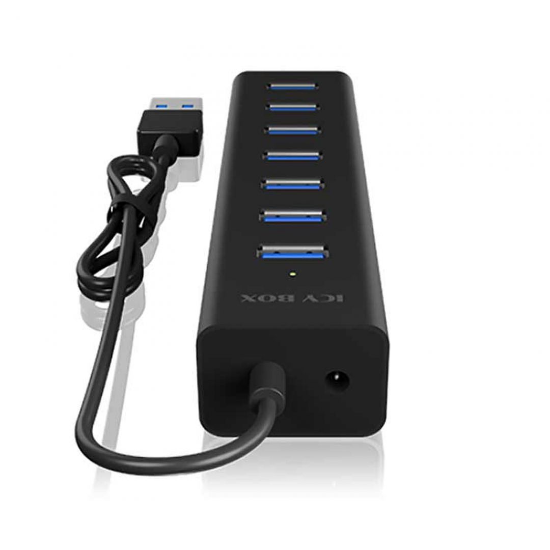 Raidsonic ICY BOX IB-HUB1700-U3 7-port USB3.0 Hub