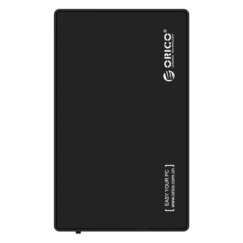 Orico 3588US3-V1 3,5" USB3.0 External Hard Disk Drive enclosure with power adapter Black