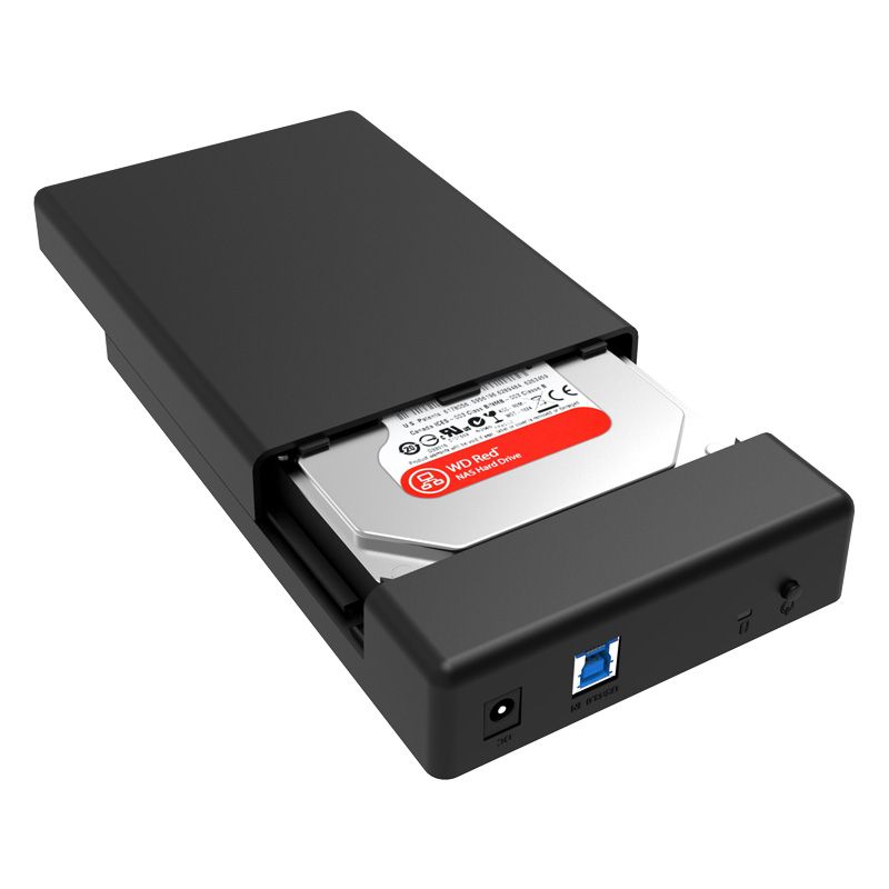 Orico 3588US3-V1 3,5" USB3.0 External Hard Disk Drive enclosure with power adapter Black