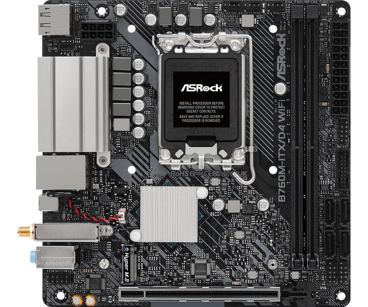 ASRock B760M-ITX/D4 WIFI