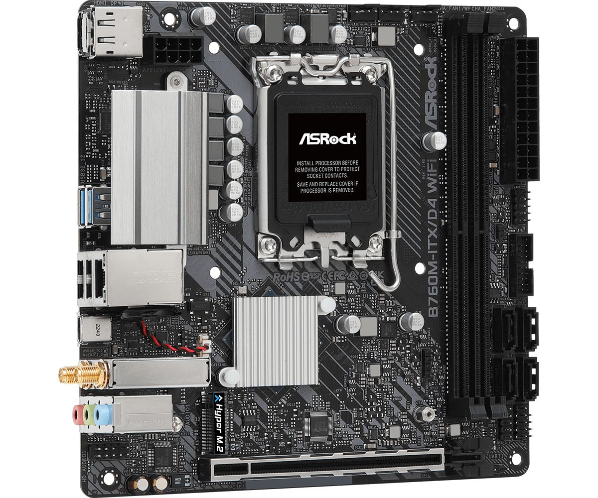 ASRock B760M-ITX/D4 WIFI