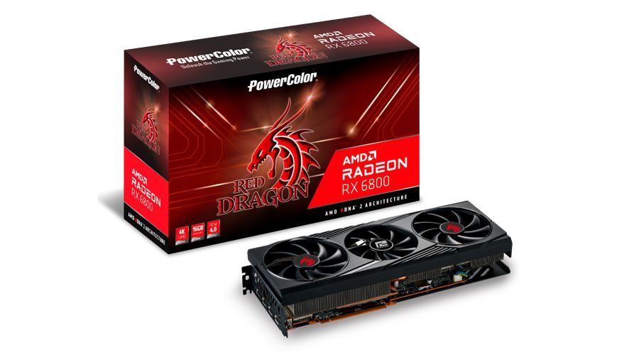 PowerColor RX 6800 16GB GDDR6 Red Dragon