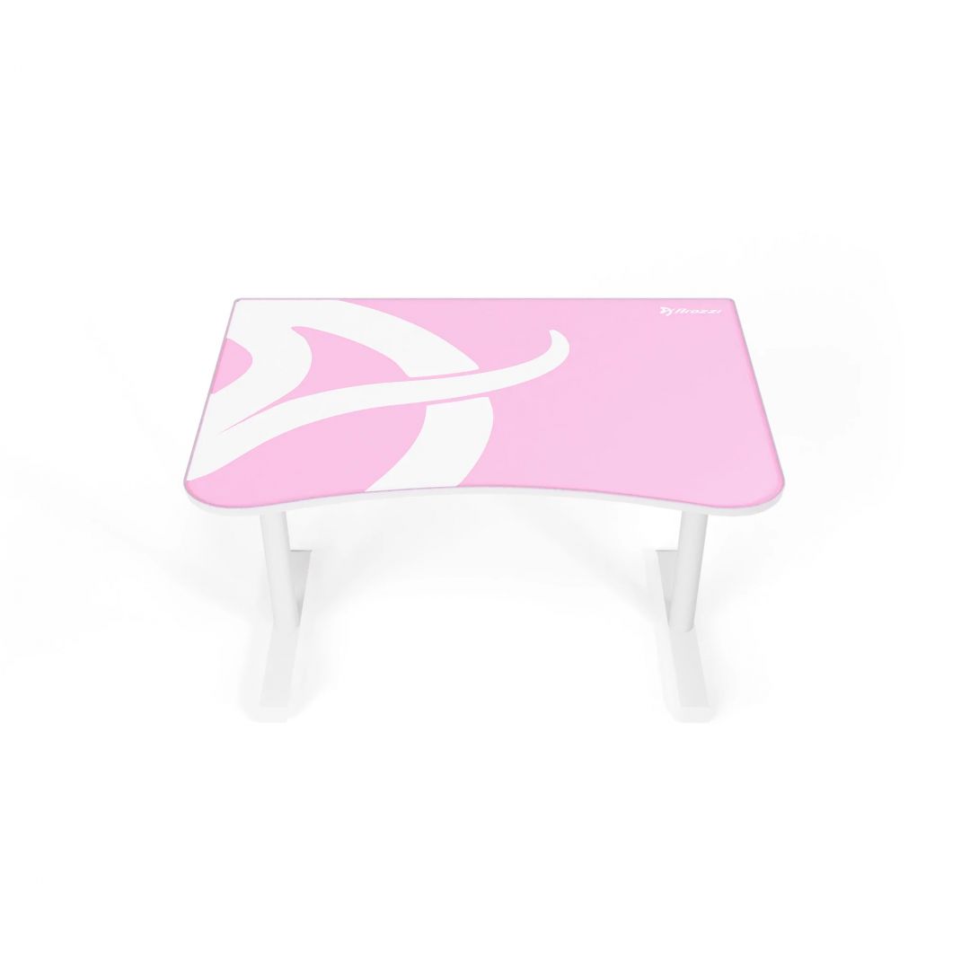 Arozzi Arena Fratello Gaming Desk White/Pink