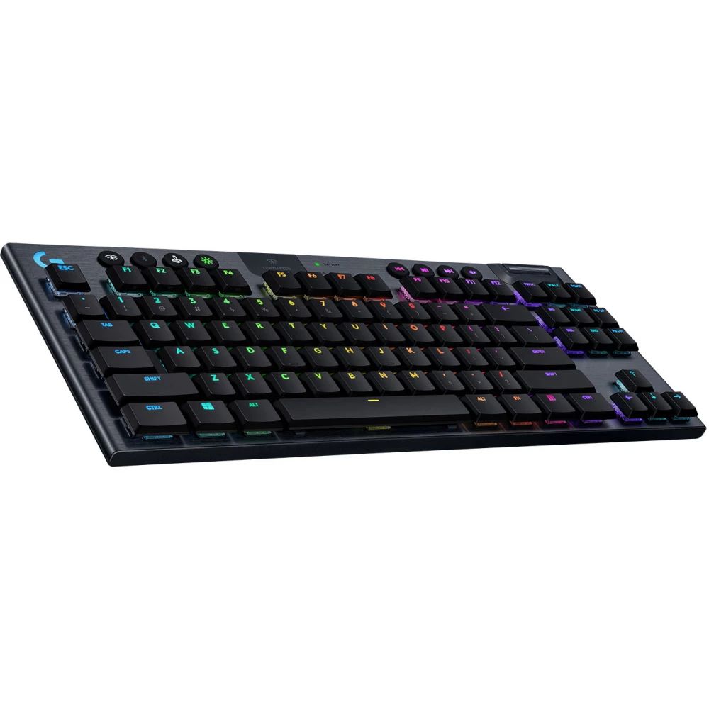 Logitech G915 TKL Lightspeed Wireless RGB Mechanical Gaming Linear Keyboard Carbon US