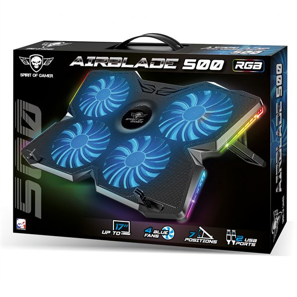 Spirit Of Gamer Airblade 500 RGB Notebook Cooler