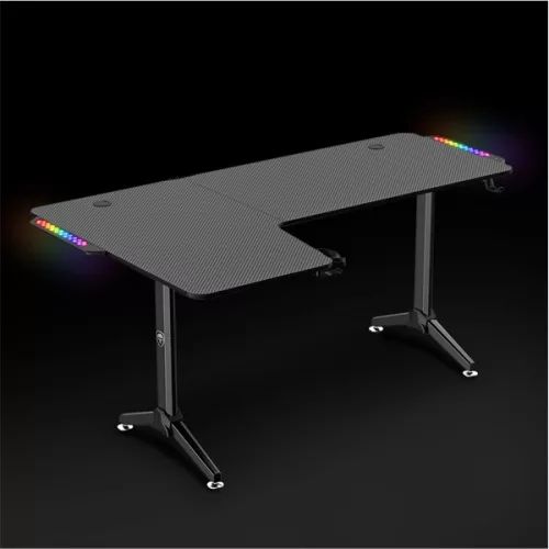 Spirit Of Gamer Headquarter 600 L Gaming Desk Black