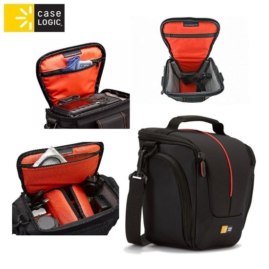 Case Logic DCB-306K Fényképezőgép táska Black/Red