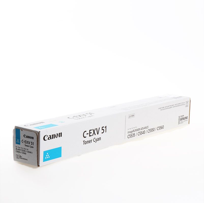 Canon C-EXV51 Cyan toner