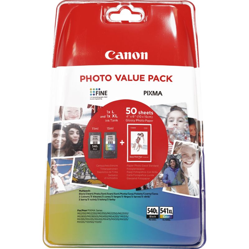 Canon PG-540L/CL-541XL Photo Pack