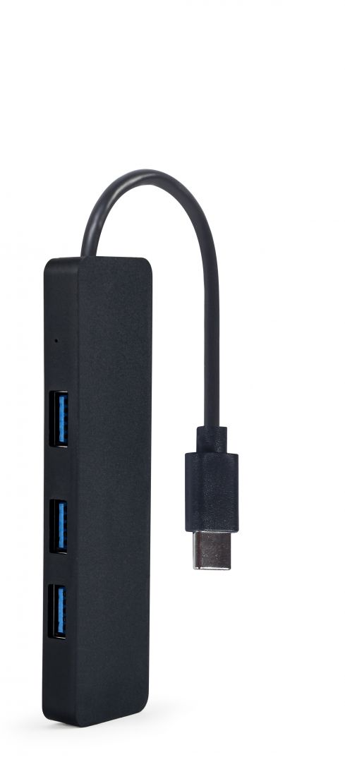 Gembird 4-portos USB3.1 HUB Black