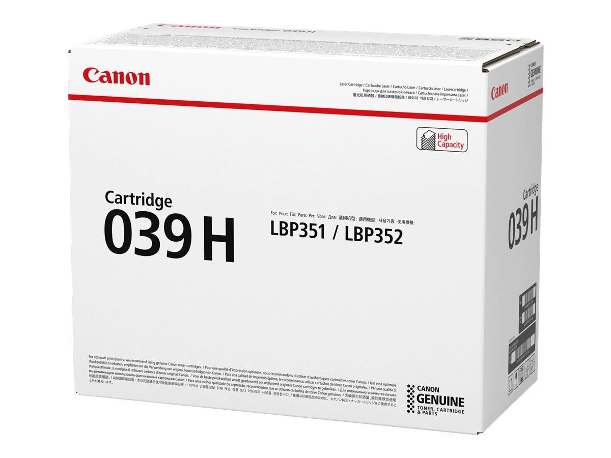 Canon CRG-039H Black toner