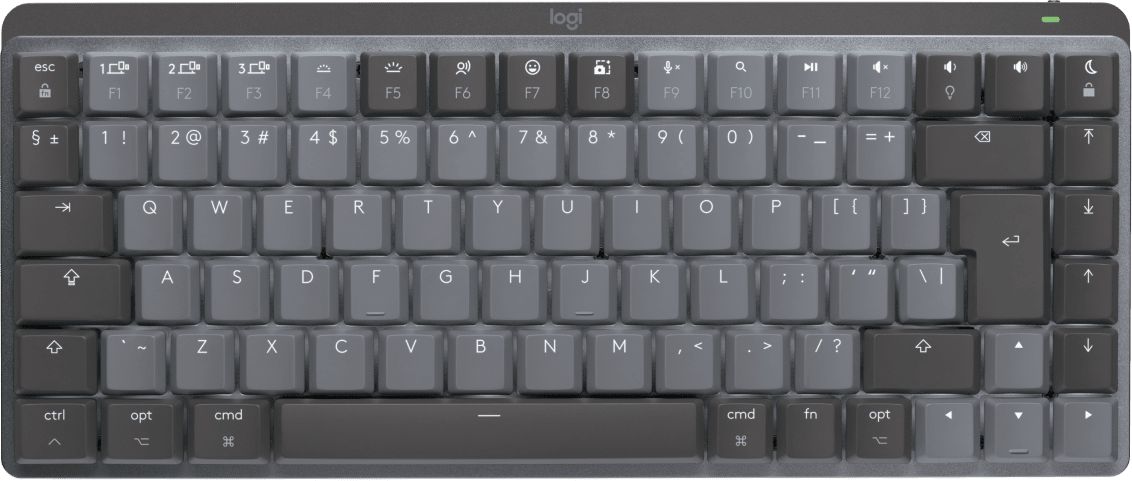 Logitech MX Mechanical Mini for Mac Wireless Keyboard Space Grey US