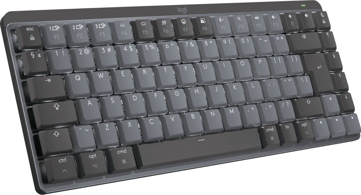 Logitech MX Mechanical Mini for Mac Wireless Keyboard Space Grey US