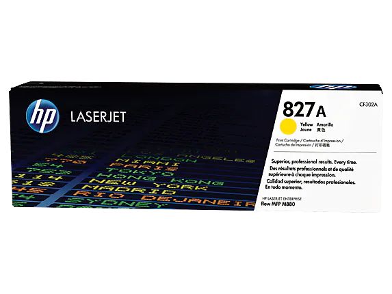 HP CF302A (827A) Yellow toner