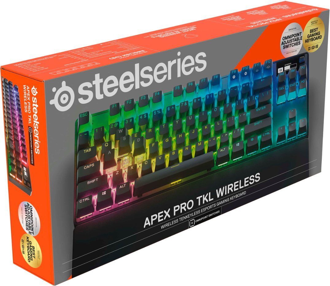 Steelseries Apex Pro TKL (2023) Wireless Mechanical Gaming keyboard Black UK