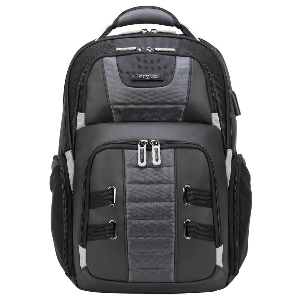 Targus DrifterTrek Laptop Backpack with USB Power Pass-Thru 15,6" Black