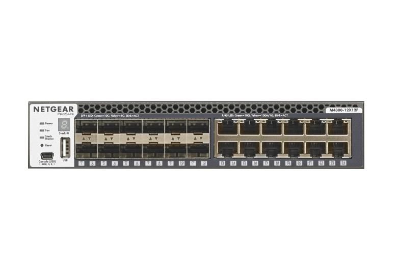 Netgear M4300-12X12F 24 Port Managed Switch