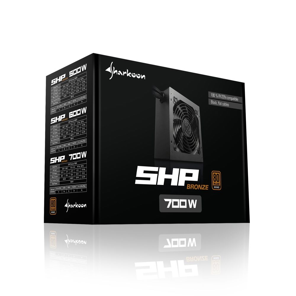 Sharkoon 700W 80+ Bronze SHP