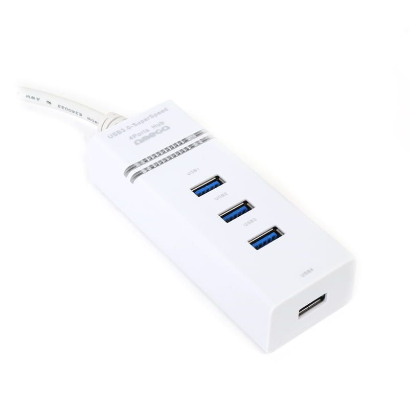 Platinet Omega 4 Port USB3.0 HUB White