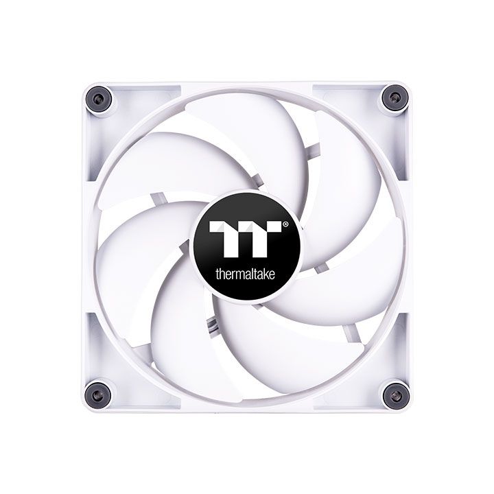 Thermaltake CT140 PC Cooling Fan White (2-Fan Pack)