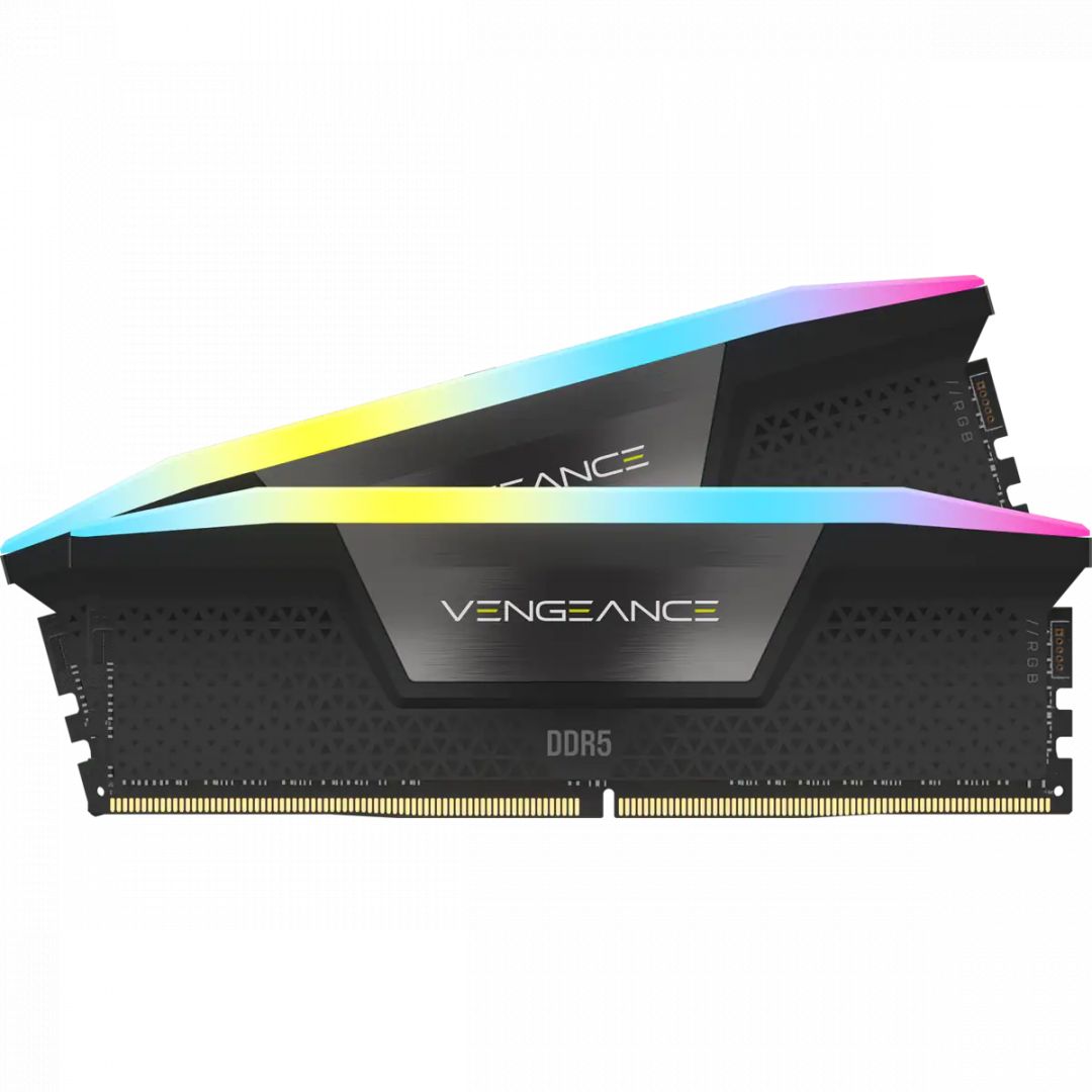 Corsair 64GB DDR5 6000MHz Kit(2x32GB) Vengeance RGB Black