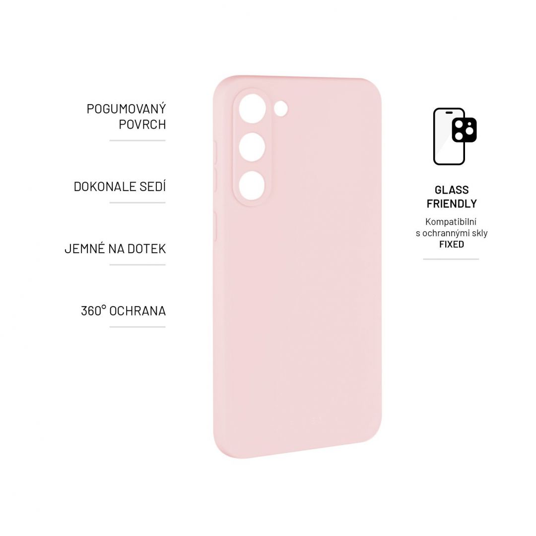 FIXED Story for Samsung Galaxy S23, pink